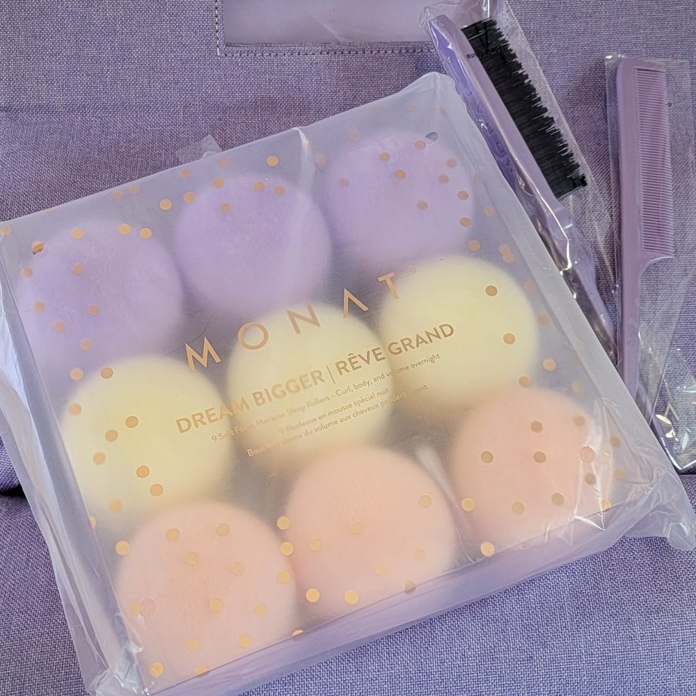 Dream Bigger Sleep In Rollers Comb & Brush
